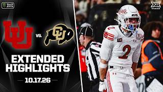 #11 Utah vs. Colorado Extended Highlights | 2026 Monster Energy Big 12 Football