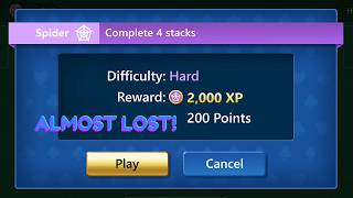 😳 This One Was HARD… Spider Solitaire Gameplay 🕷️ screenshot 5