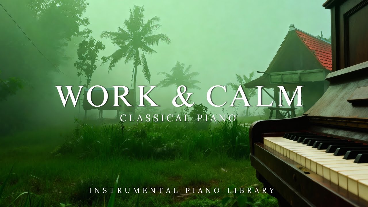 Soothing Classical Piano Music for Work & Stress Relief