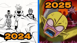 My animation progress in 1 year #fananimation #dragonball #anime