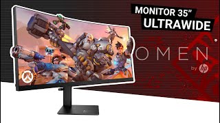 ¿REALMENTE SON MEJORES LOS MONITORES CURVOS | Monitor Curvo HP Omen 35