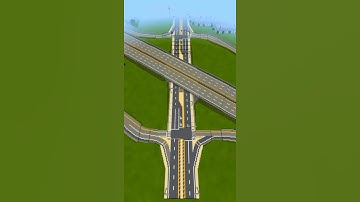 Minecraft - freeway interchanges in Evansburg!