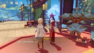 Event A Lanternlit Ode To The Silver Moon  Bright Moon Lantern Glow  Genshin Impact  D U0026k