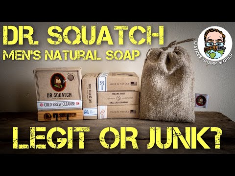 Dr. Squatch Bar Soap, Hair Care, Deodorant, Toothpaste, and More - AskMen