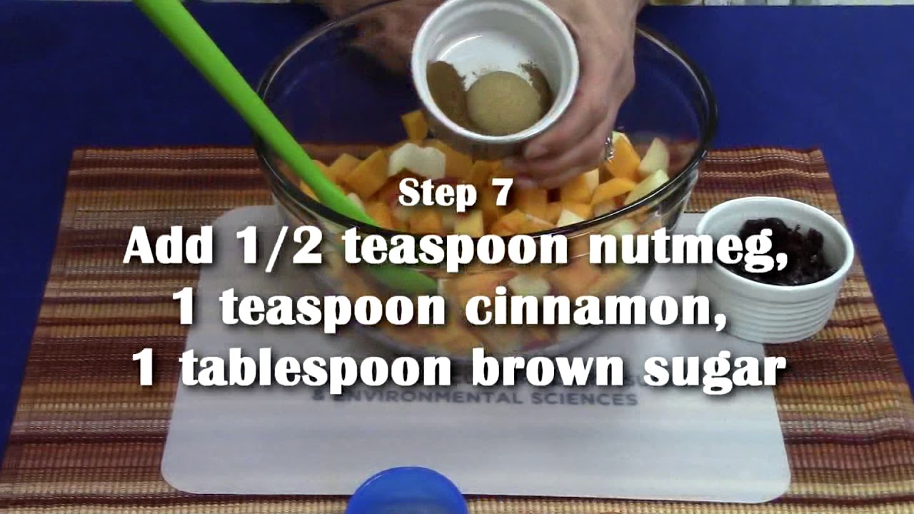 Squash, Apple, and Cranberry Casserole - YouTube