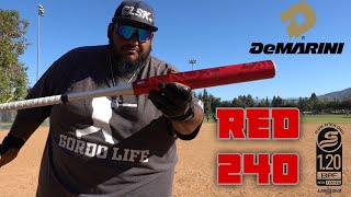 2023 #DeMarini Nautalai RED BAT 240 USSSA #Review | Gordo Life Softball