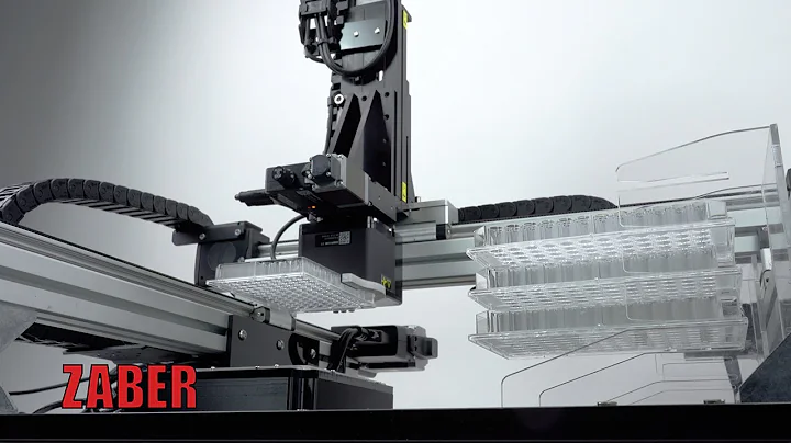 XYZ Gantry Stages - Automated Microplate Handling Demo