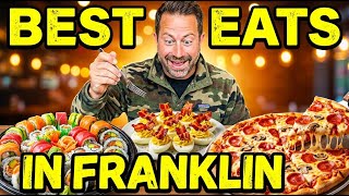 My Favorite Places To Eat In Franklin Tennessee