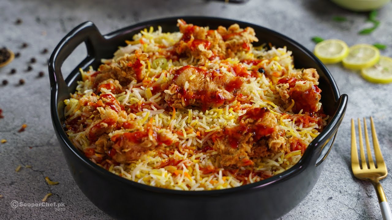 Arabian Rice Recipe (KFC Style) By SooperChef