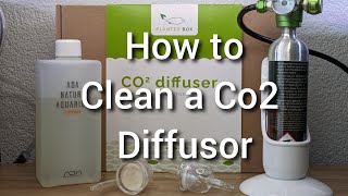 How to clean a Co2 diffusor with ADA Superge.