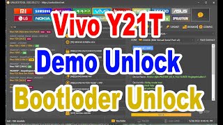 Vivo Y21t Demo Remove And Bootloder Unlocktool