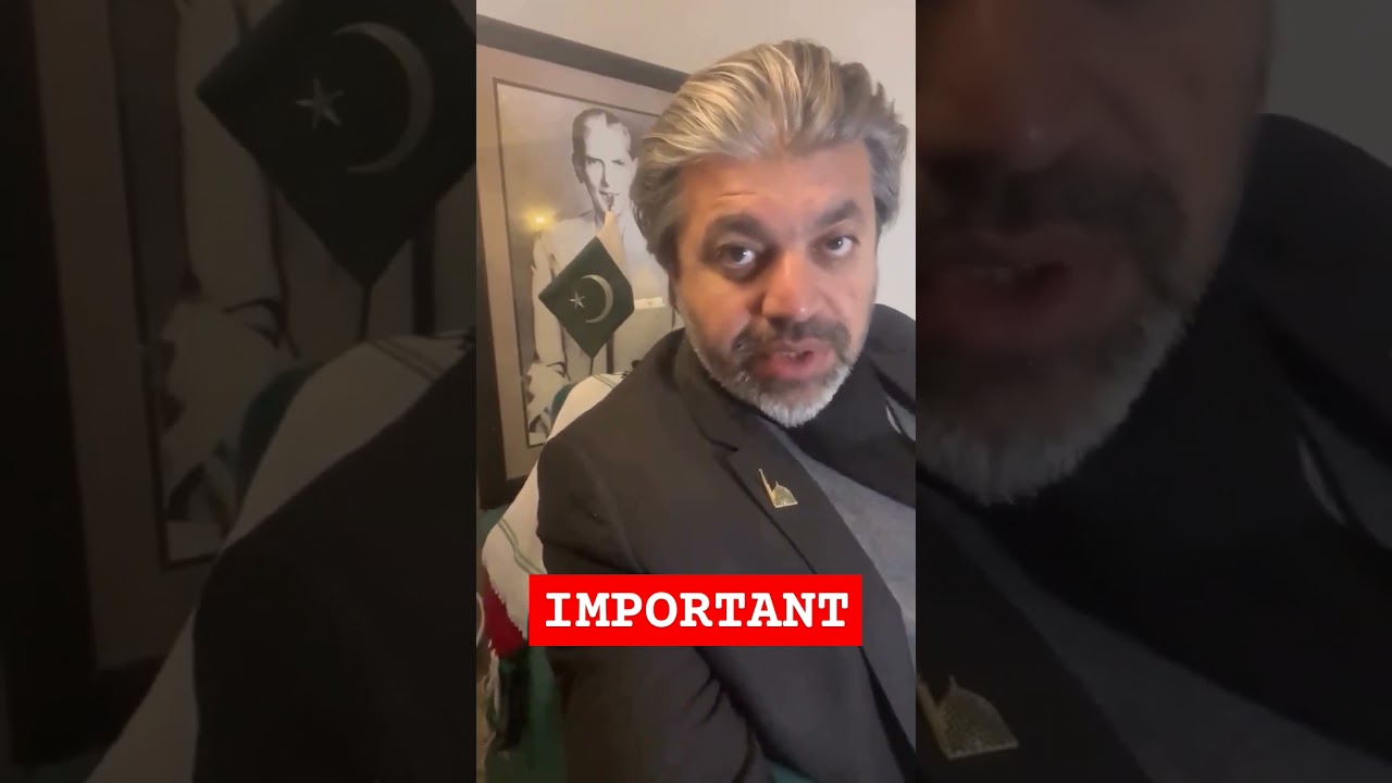 important message by Ali Muhammad Khan 