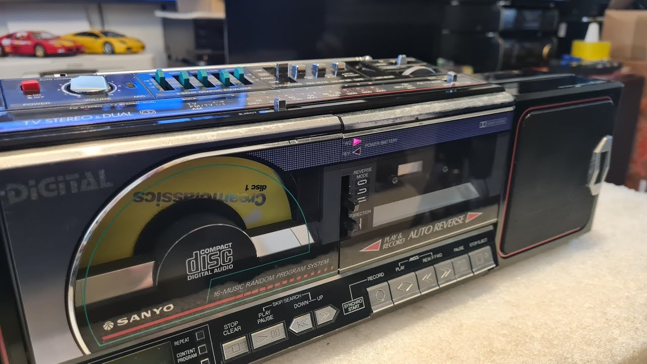 Sanyo MR-V2CD(K) 1986 🇯🇵 - YouTube