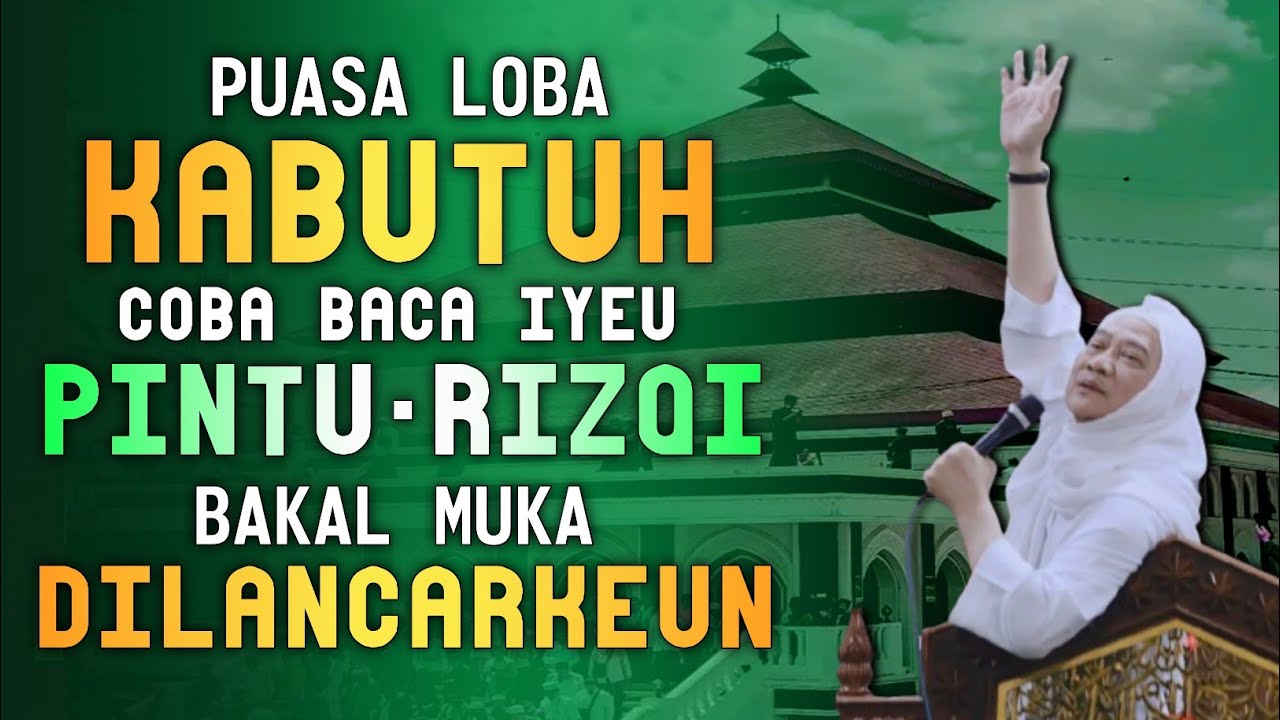 🔴 SUPAYA RIZQI URANG LANCAR | ABUYA UCI CILONGOK