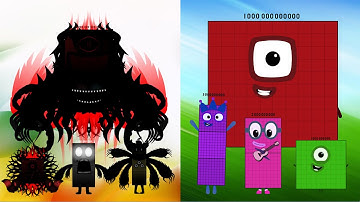 Uncannyblocks Band But Different nightmare (1B-10B-100B-1T) VS Normal | Latest Version