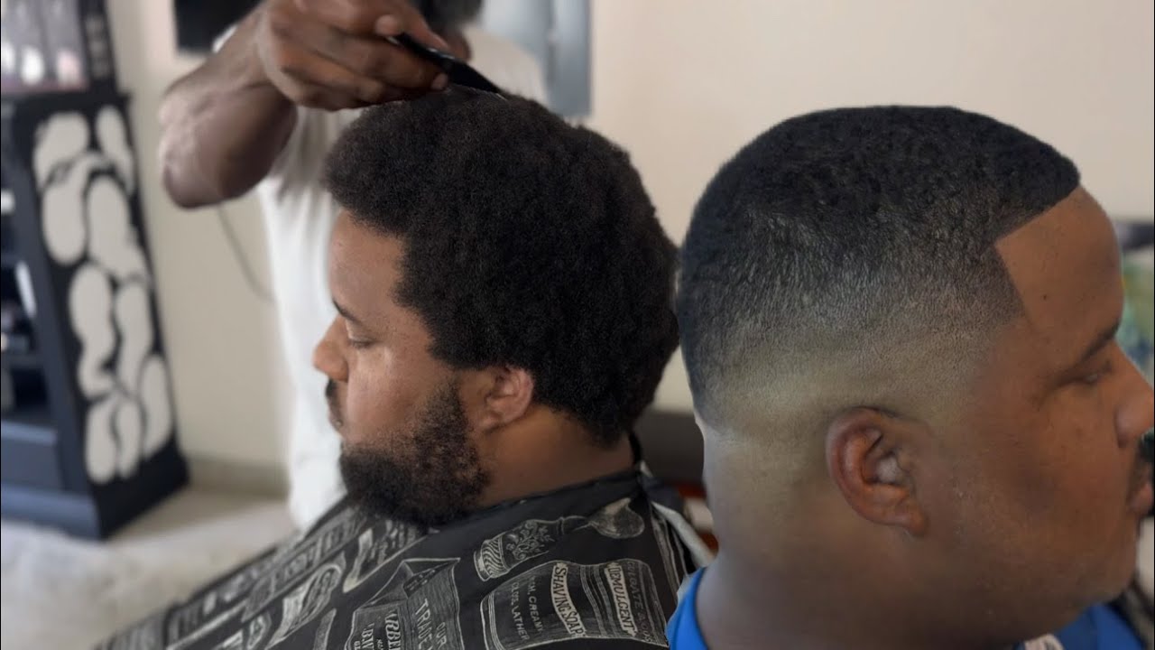 FROM AFRO TO DROP FADE | ASMR VERSION💈🔥