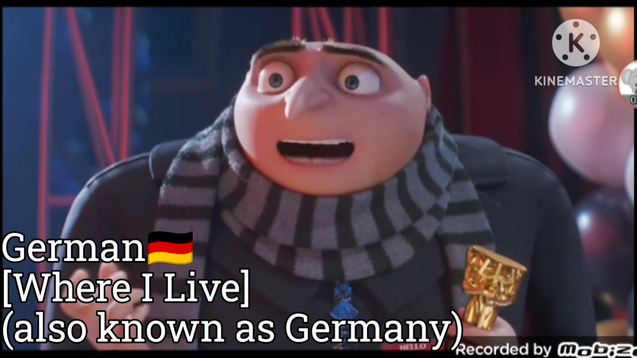 Despicable me 4 title card multi-language (WITH FAN-MADE LANGUAGES)