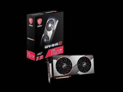 MSI Radeon RX 5700 XT GAMING X Graphics Card Unboxing and Overview