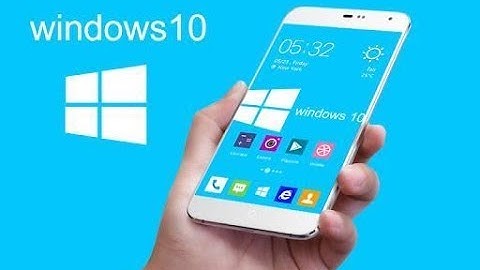How to install Windows 10 On smart Phones Without Root in [Hindi/Urdu]