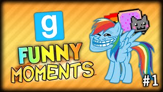 ORBITAL FRIENDSHIP FOR EVERYONE AND THE LIGHT SABER TROLL - GMOD Random Funny Moments #1