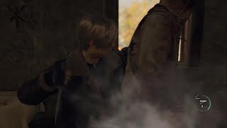 Killing Off Dr. Salvador With A Knife Resident Evil 4 Remake Ps5