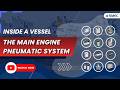 Main Engine Pneumatic System Explained | Marine Starting Air System (Full Working + Components)