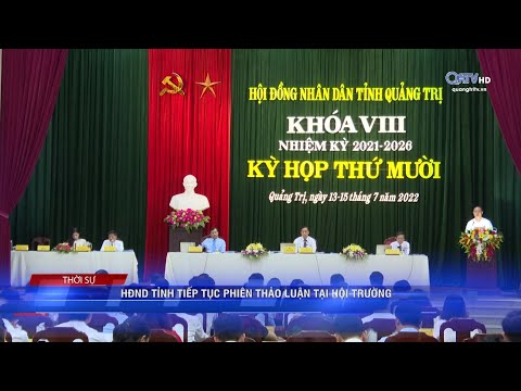Video HĐND TỈNH TIẾP TỤC PHIÊN THẢO LUẬN TẠI HỘI TRƯỜNG |... - youtube