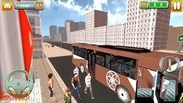 Bus Driving Simulator Free Game 2020 : Mobile Bus 3D | Android GamePlay | Top Galaxy Game