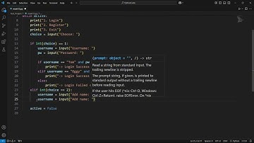 9.5. Python - Exercise (Login Account) ???