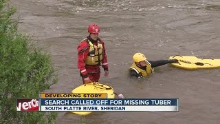 Search for missing tuber called off