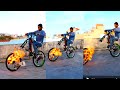 Fire stunt mtb stunt easy step coming sahilstunt #Ghostridercycle