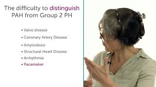 How can I distinguish between pre  and post capillary pulmonary hypertension?