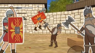 Legionary vs Viking - Medieval Warriors Arena - GDevelop screenshot 3