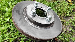 Unique Idea!! Car Stand From An Old Car Brake Disc!