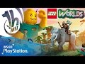 Lego Worlds PS4 Gameplay - Im Weltall hört dich niemand bauen! | 1 Stunde mit