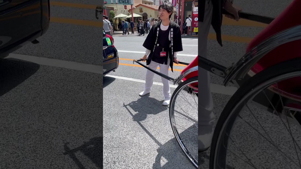 Рикша в Японии