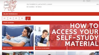 How to access your self-study material