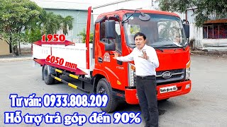 Xe Tải Veam 3T5 Thùng Dài 6 mét – VT340S [Đánh giá xe tải]