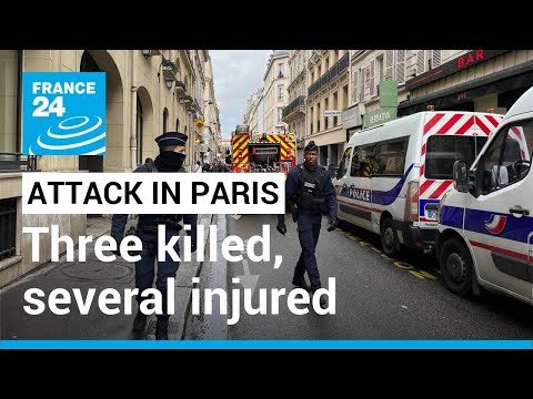 Three killed, several injured after shooting incident in central Paris • FRANCE 24 English