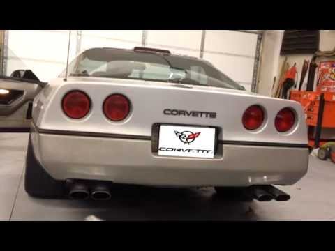 1987 Corvette stock exhaust vs. stock + NOS C2 chambered ...