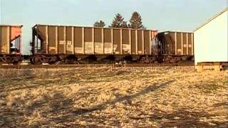 Unusually Cool Consist On BNSF Empty Coal Drag