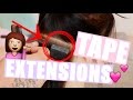 HAARVERLÄNGERUNG MIT TAPE-EXTENSIONS | GrasReh #Kooperation