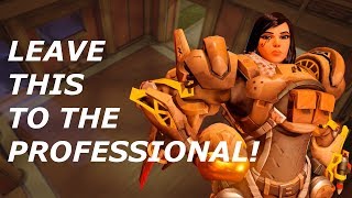 OVERWATCH - Pharah Team Wipe 6 Man Kill