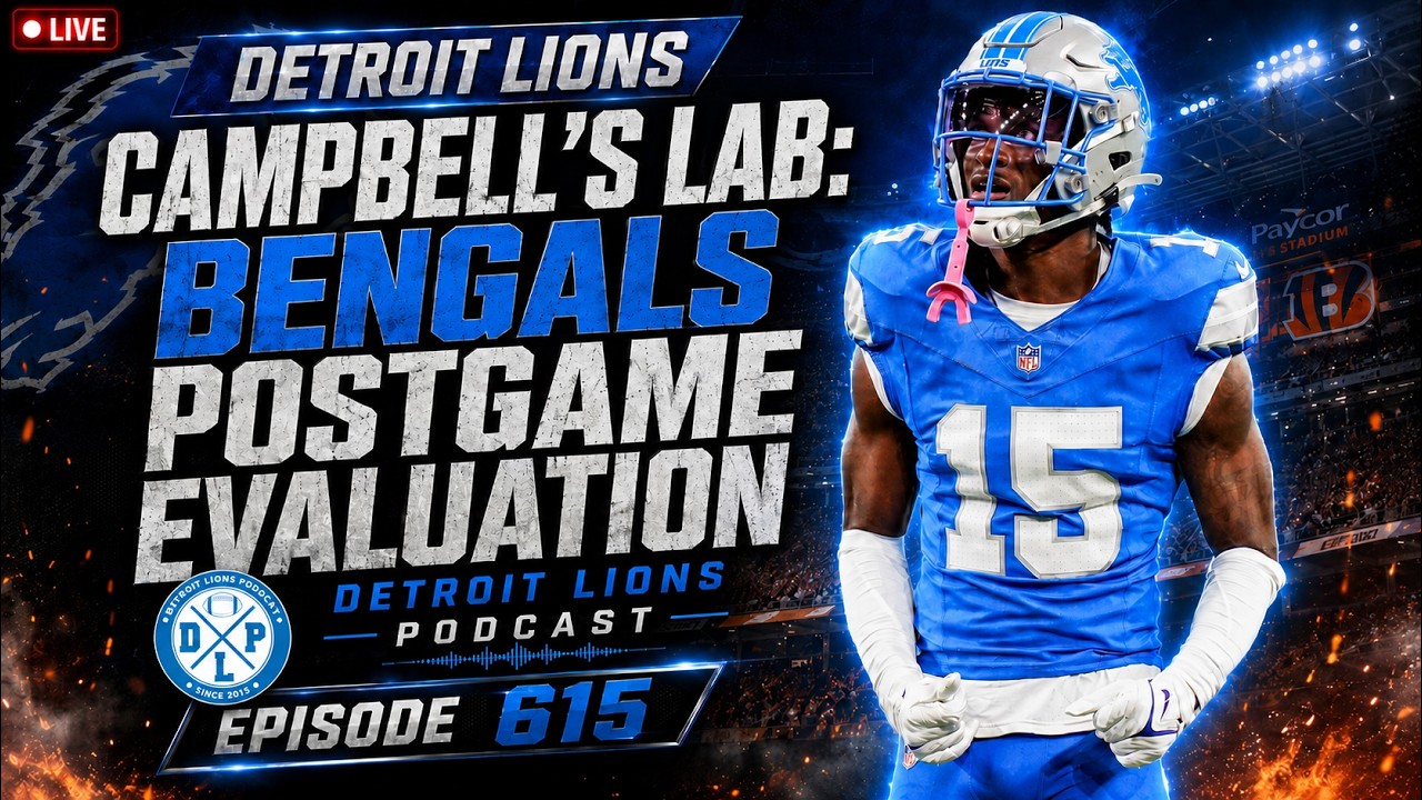 Detroit Lions Post Bengals Preseason Evaluation | Detroit Lions Podcast Detroit Lions Post Bengals Preseason Evaluation | Detroit Lions Podcast