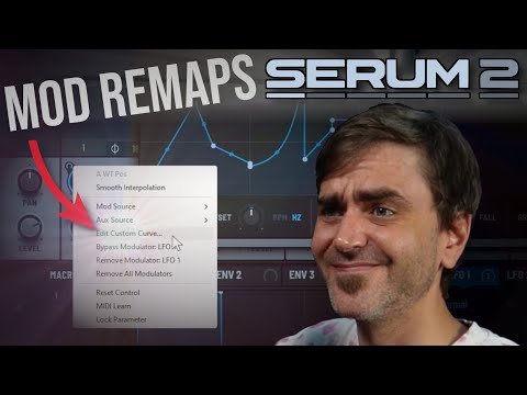 Serum 2 Custom Curves / Mod Remaps Explained