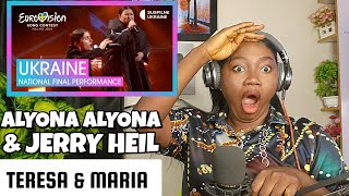 Alyona Alyona & Jerry Heil - Teresa & Maria | Ukraine | National Final | Eurovision 2024 REACTION!🇺🇦