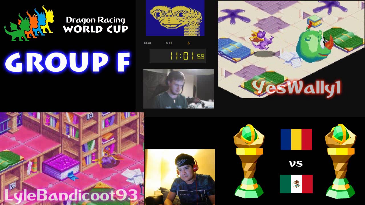 DR-WC Round 1Group F | LyleBandicoot93 vs YesWally1