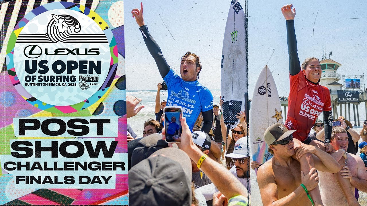 Lindblad, Slawson stake their claim in Lexus US Open of Surfing history I 805 Post Show Finals Day