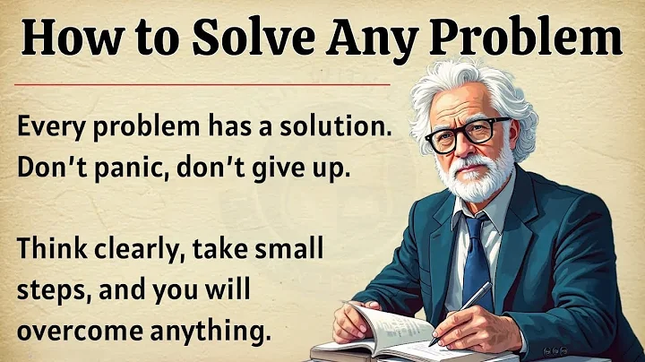 How to Solve Any Problem in Life 🔥 | Think Clear, Stay Strong, Win Every Time | Graded Reader ✅️