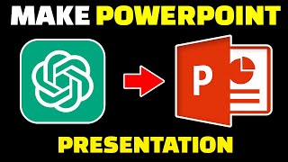 Chat GPT: How To Make ChatGPT Make Powerpoint Presentation (Quick Tutorial)